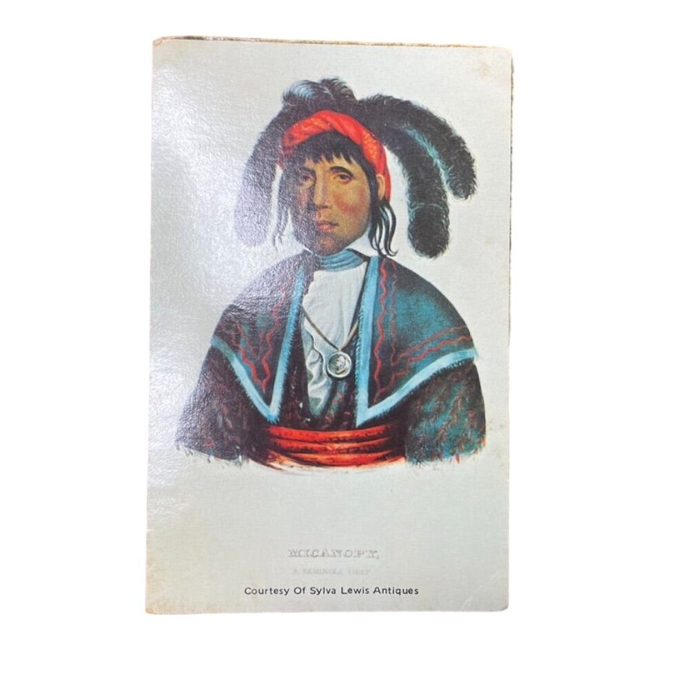 Vintage Postcard Chief Micanopy  Florida Indian  Non Topographical Standard u